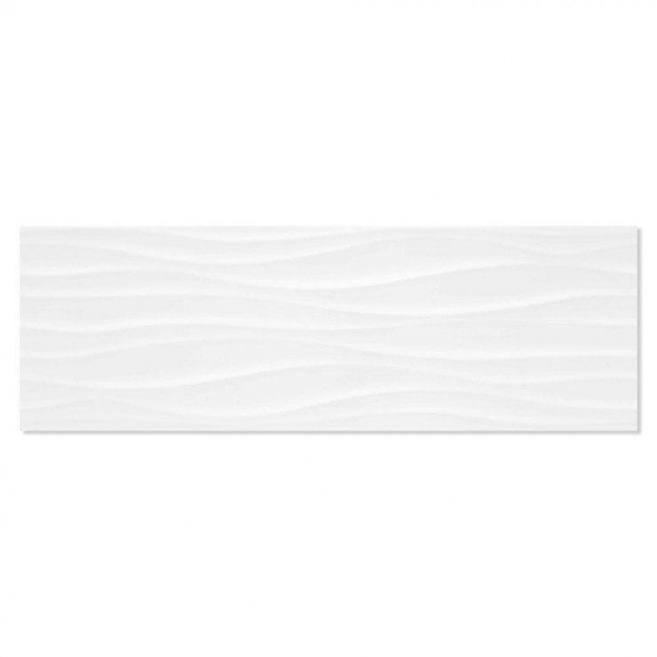Kakel Avord Vit Blank-Relief 25x75 cm-1
